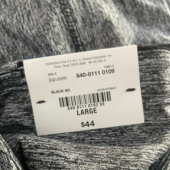 Xersion full length legging . Black and white heather - Picture 4 of 6